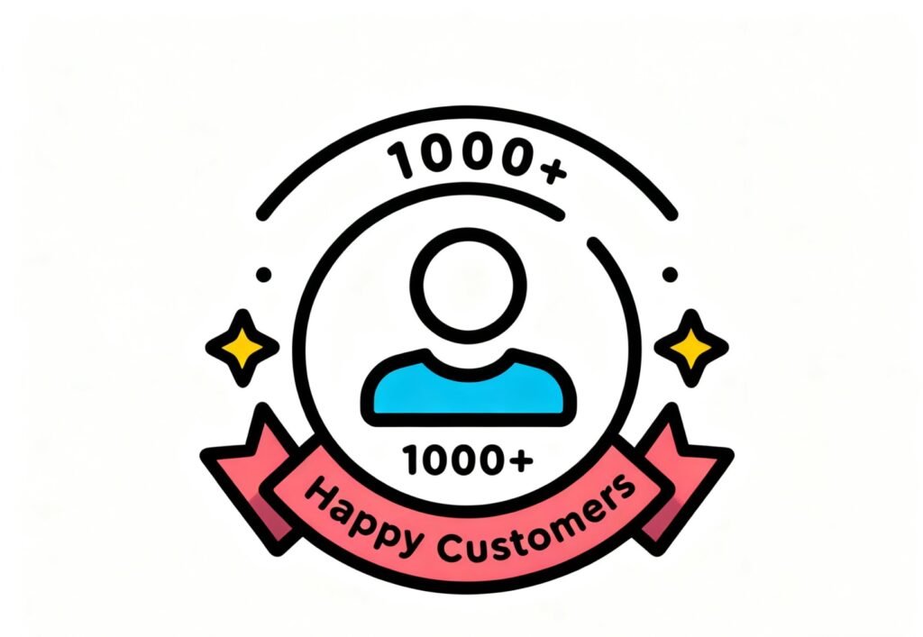 1000 happy customer