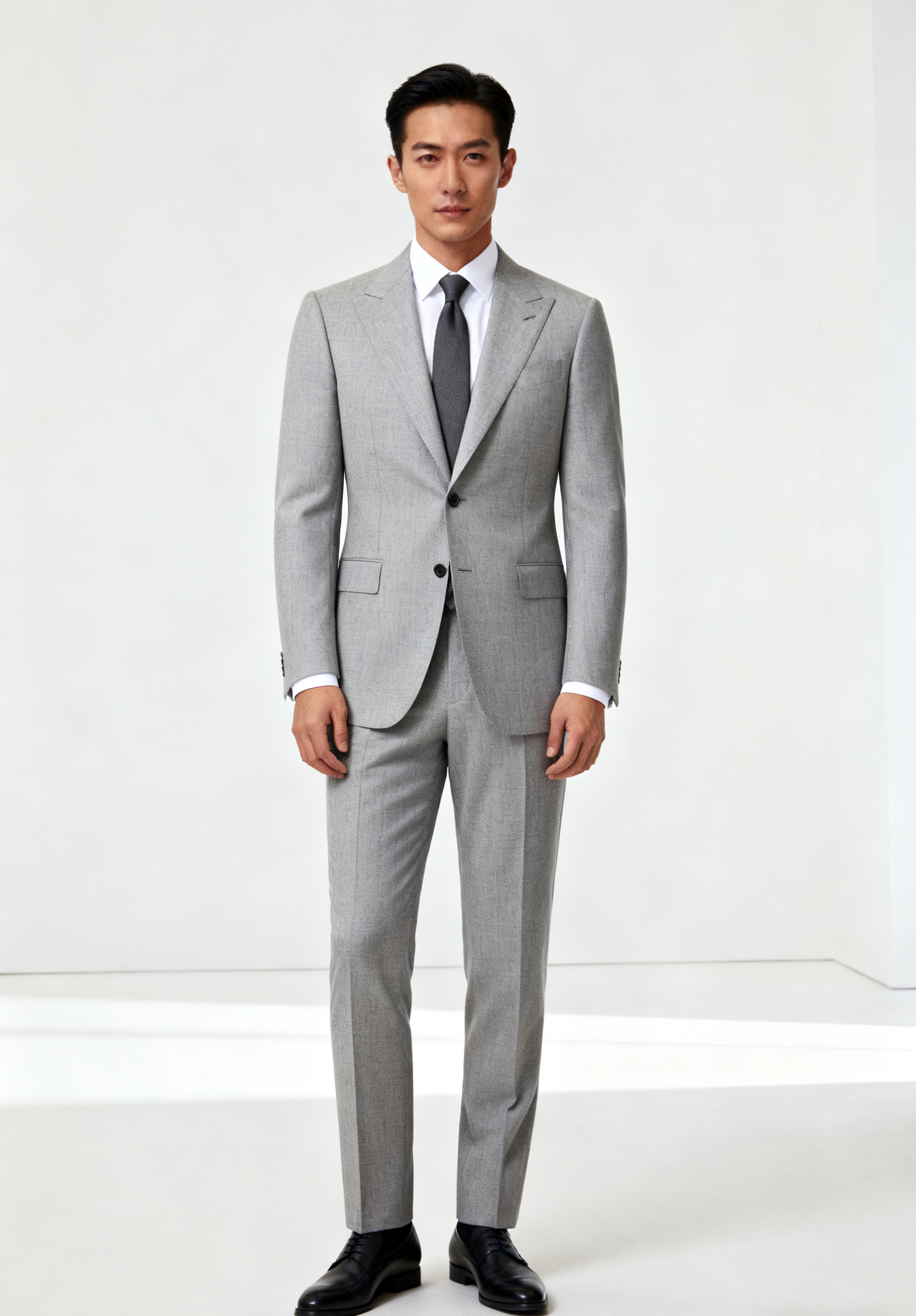 Light Grey-perennial-Modern fit suit2